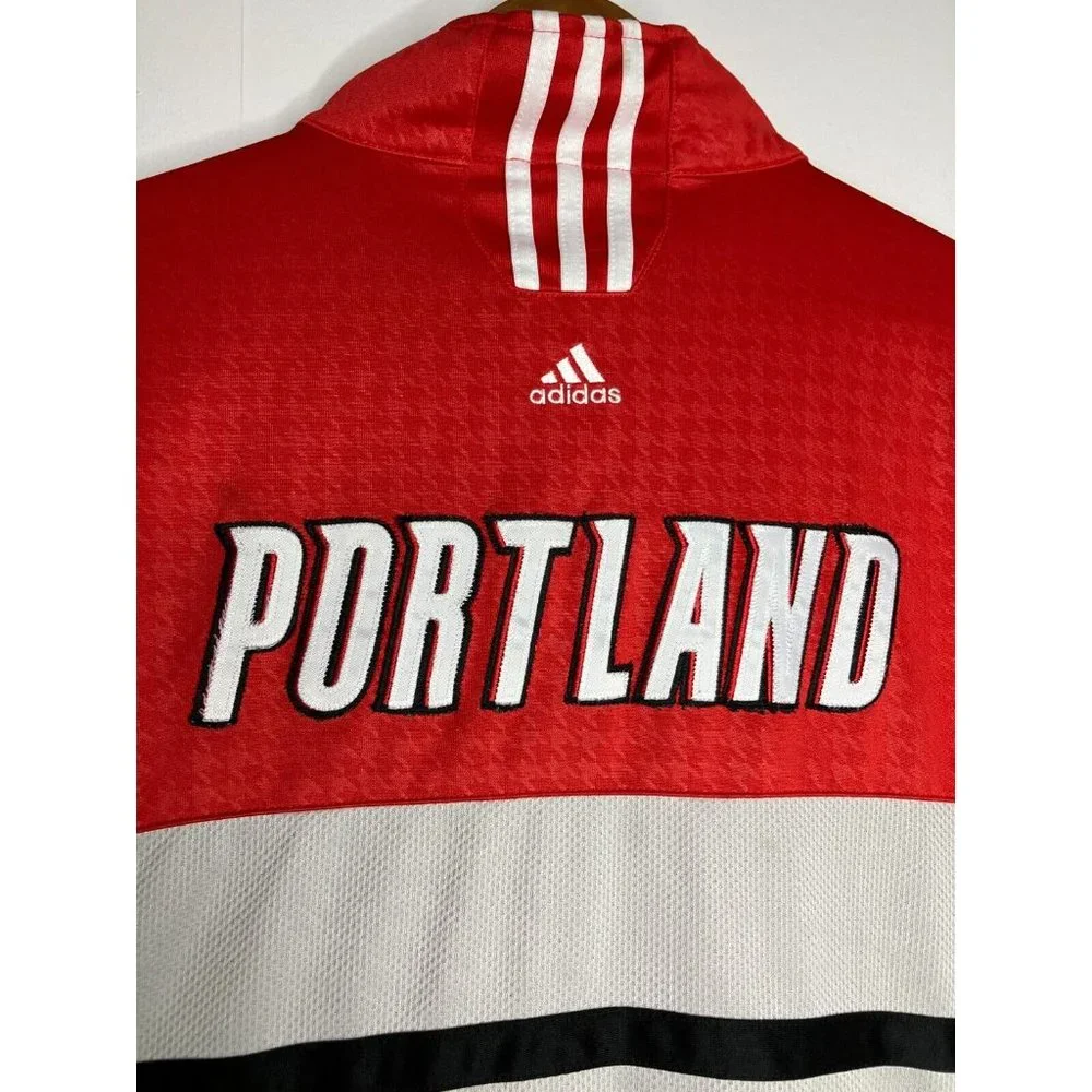 Adidas Men's XL Portlandia Trailblazers Warm Up Jacket READ - Picture 9 of 10